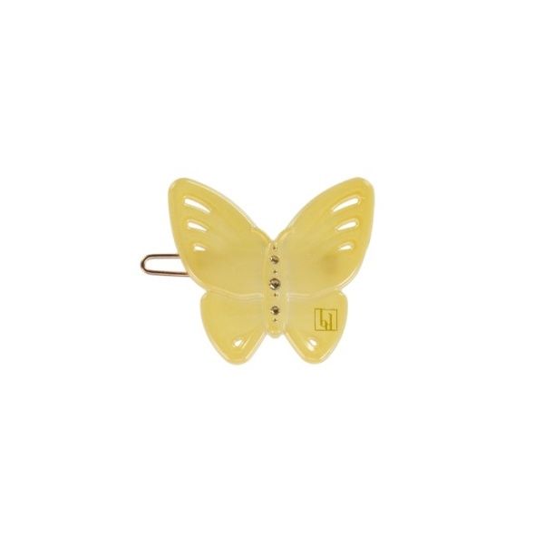 Bondep[본뎁]Butterfly clip - Light Yellow